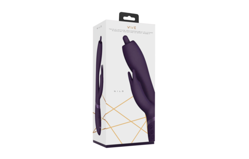 Nilo G-Punkt-Rabbit Lila – 360° rotierend & 10 Vibrationsstufen