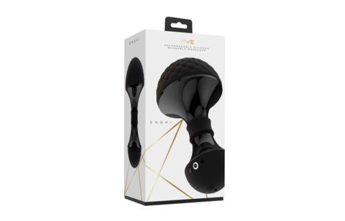 Enoki Luxus-Biegsamer Wandmassager – Weich & wasserfest