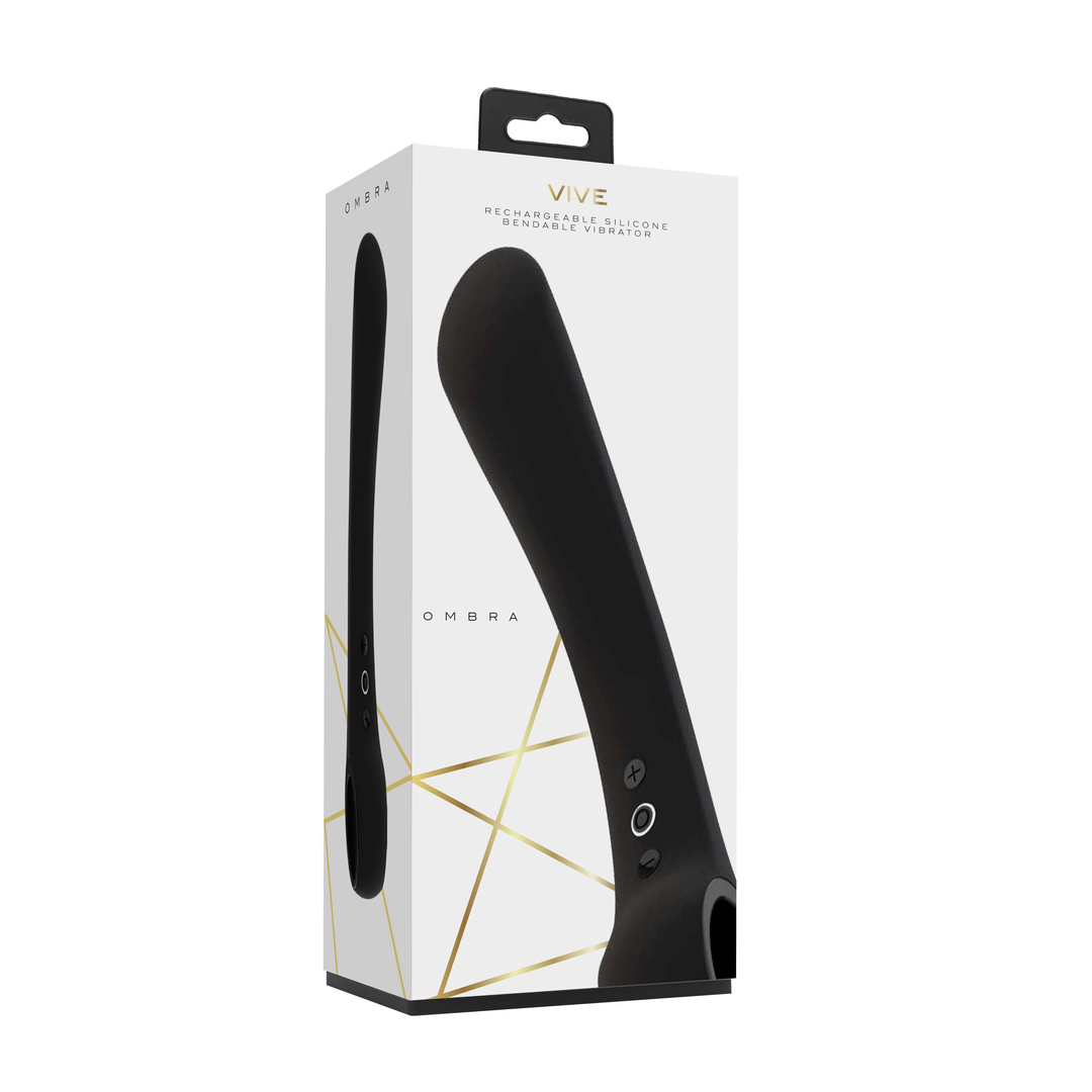 Ombra - Bendable Vibrator - Zwart