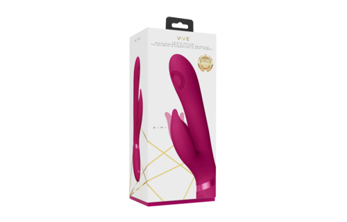 Aimi - Pulse Wave  Vibrating G-Spot Rabbit - Roze