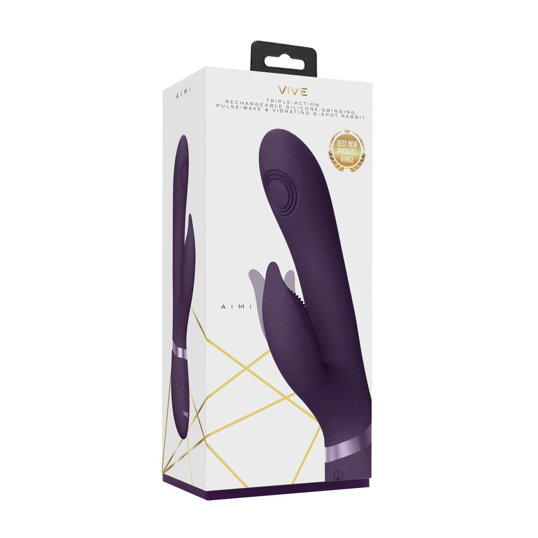 Aimi Pulse Wave G-Spot Rabbit - Innovatieve Vibrator Paars