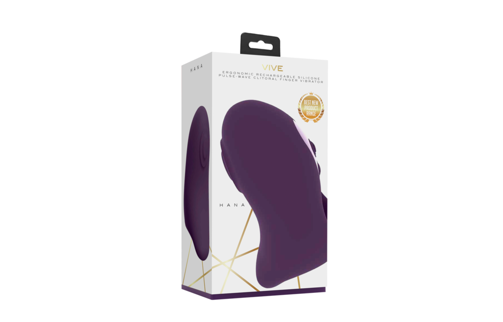 Vive Hana Vinger Vibrator Paars – Krachtig & Waterdicht
