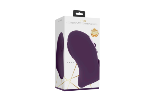 Hana - Pulse Wave Finger Vibrator - Paars