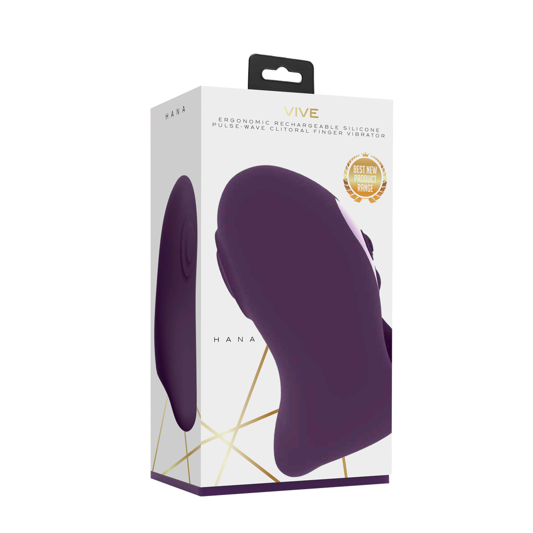 Hana - Pulse Wave Finger Vibrator - Paars