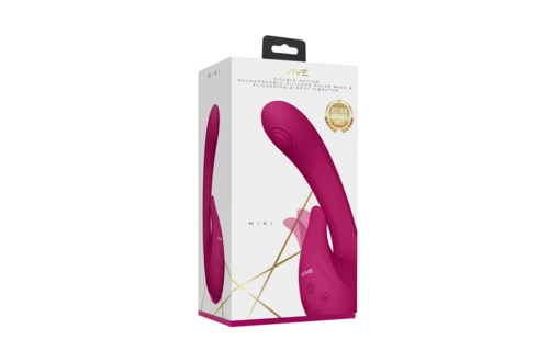 Miki - Pulse Wave  Flickering G-Spot Vibrator - Pink