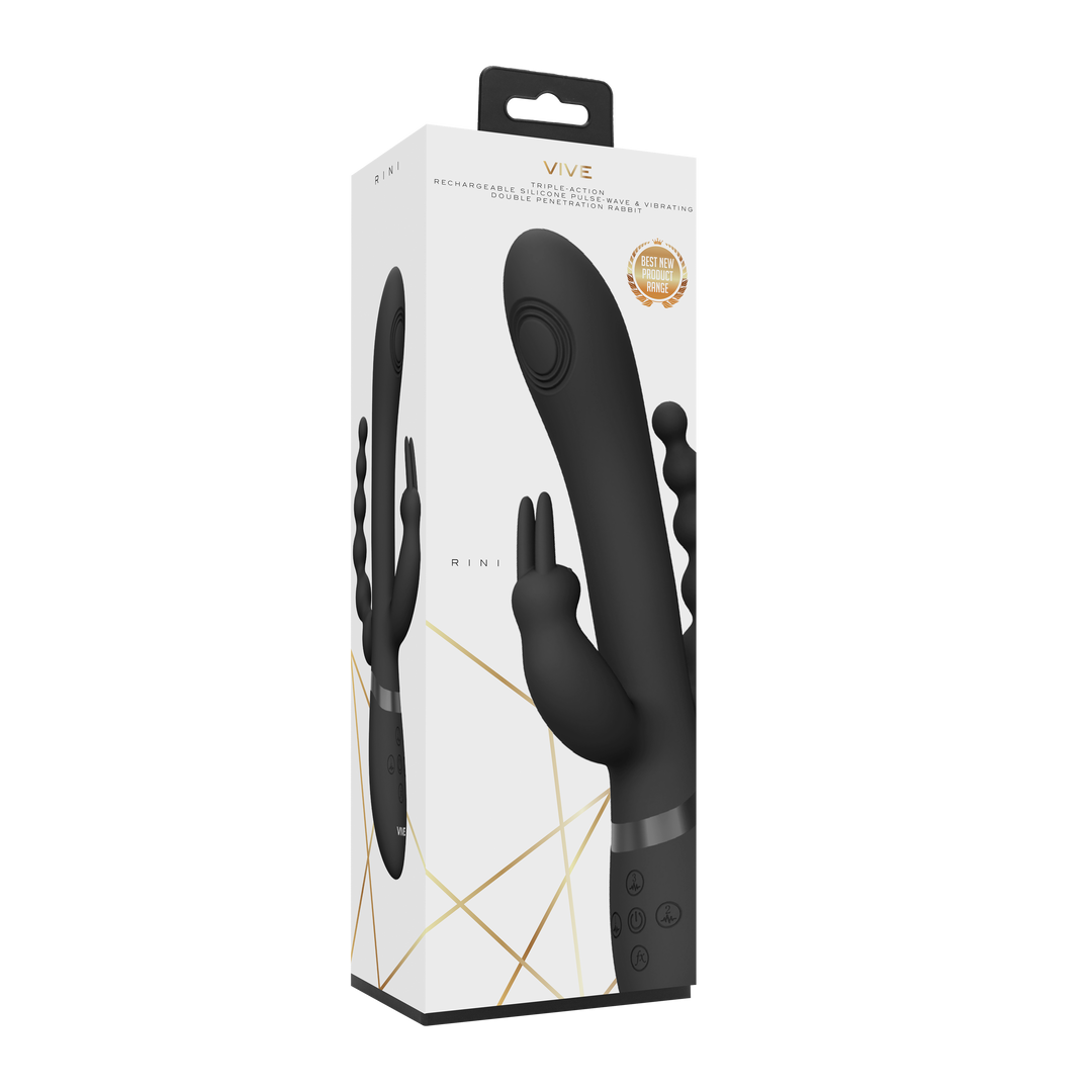 RINI Double Penetratie Rabbit – Stil, Krachtig & Waterdicht