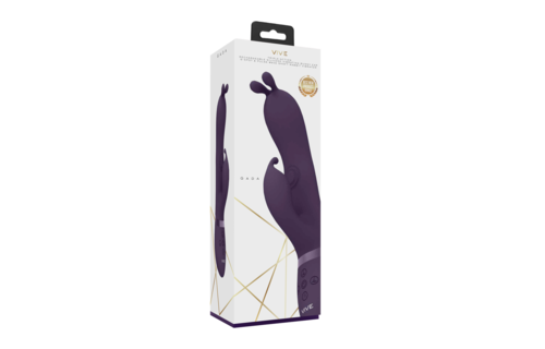 Vive Gada Purple - Vibrating Bunny with G-Spot & Pulsation