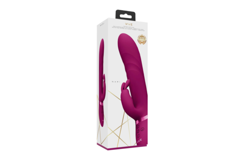 Nari - Vibrating And Rotating G-spot Vibrator - Pink
