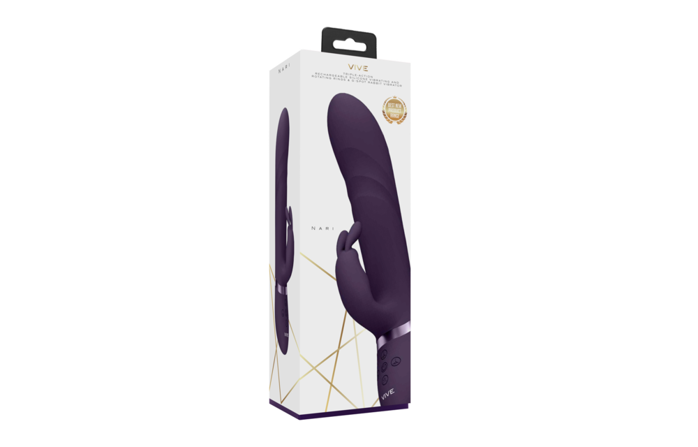Vive Nari G-spot Vibrator Purple – 3 Motors & 10 Functions