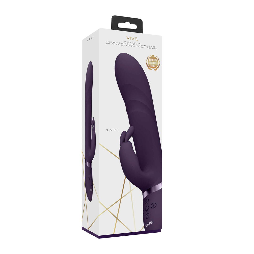 Vive Nari G-spot Vibrator Purple – 3 Motors & 10 Functions