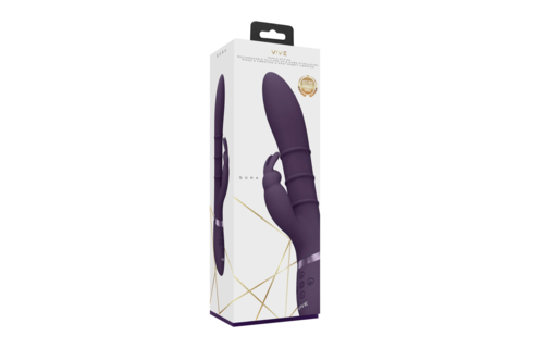 Sora - Stimulierende Ringe Vibrator - Lila