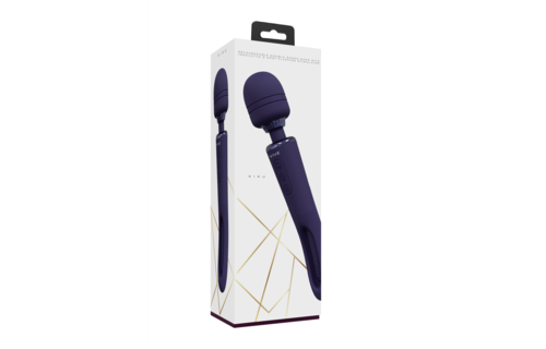 Kiku Double-Sided Wand | Innovative G-Spot Flapper Purple