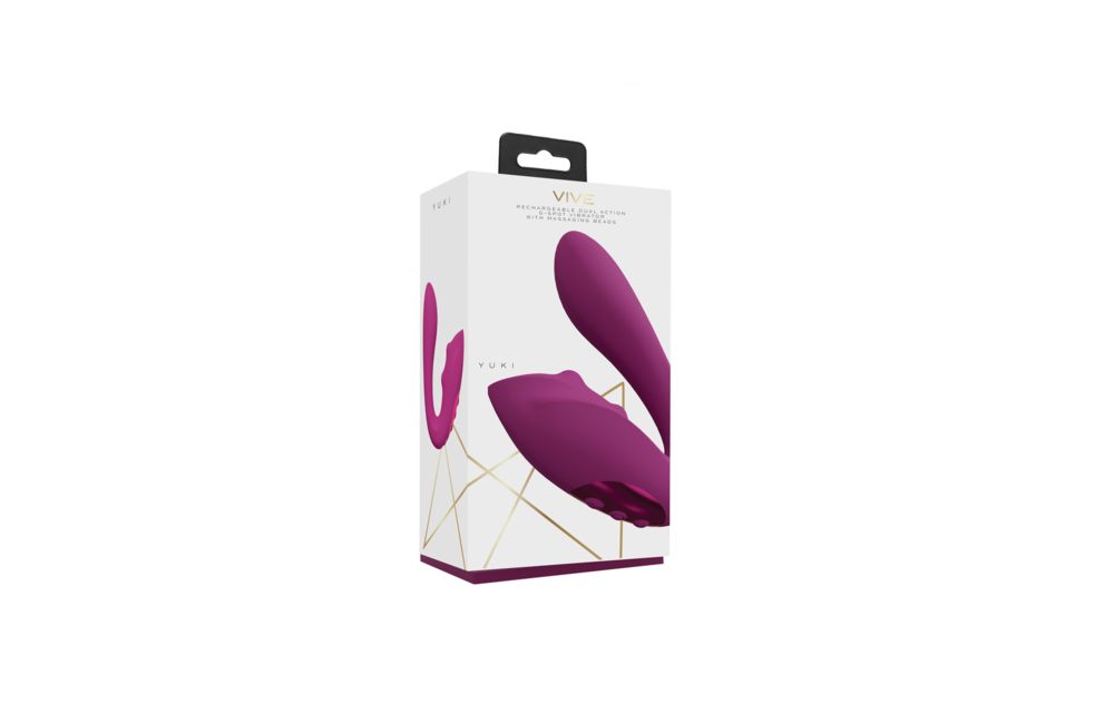 Yuki Dual Motor G-Spot Vibrator Roze – Intense Sensatie