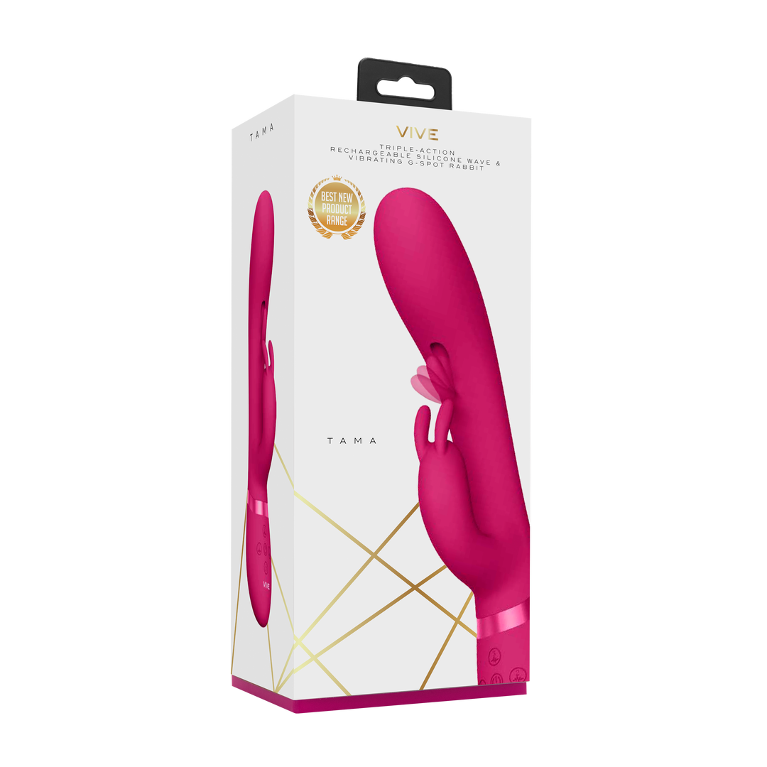 Tama Luxe G-Punkt- & Klitoris-Vibrator Rosa – 10 Vibrationsstufen