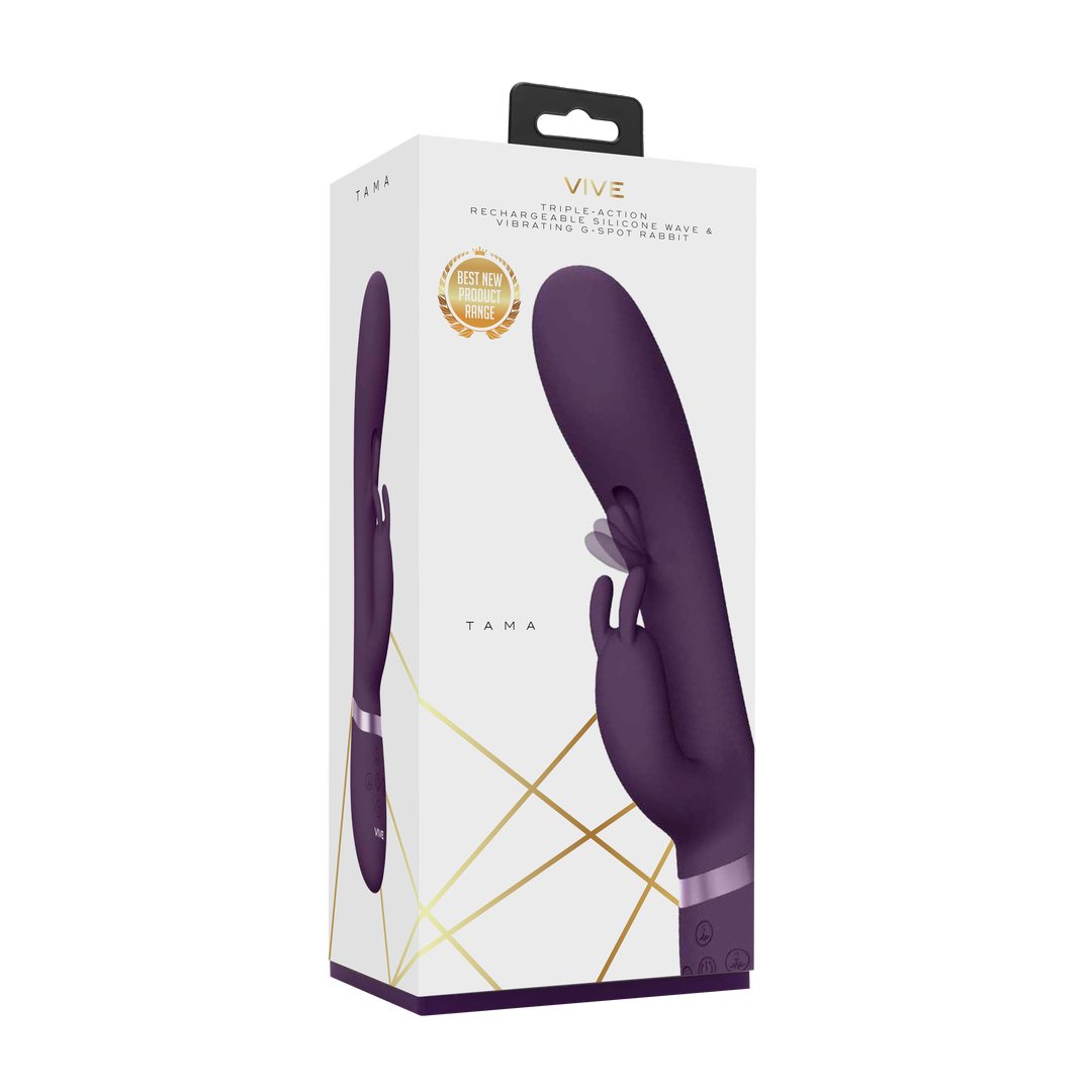 Tama - Luxe G-spot & Clitoris Vibrator – Paars