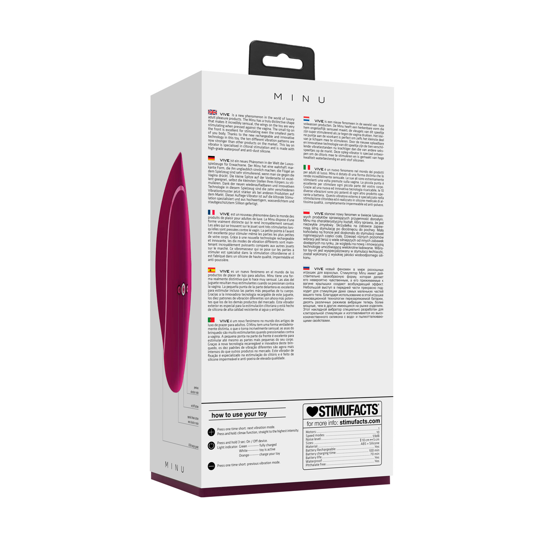 Minu - Lay On Vibrator - Roze