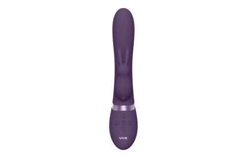 Taka Rabbit Vibrator Purple | Inflatable & Vibrating Pleasure