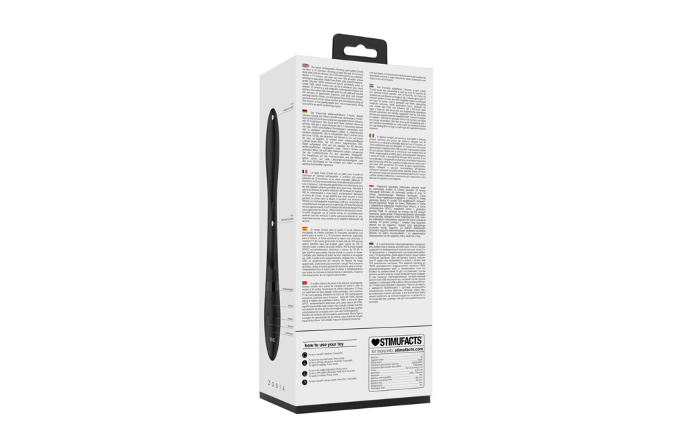 Zosia Classic G-Spot Rabbit – Luxuriöser Silikon-Rabbit-Vibrator