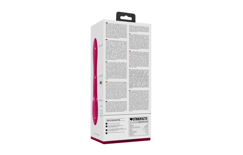 Kyra Pulse Clitoral Rabbit Roze – Intens Genot & Luxe Design