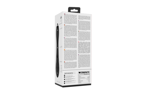 Nilo - Pinpoint Rotating G-spot Rabbit - Zwart