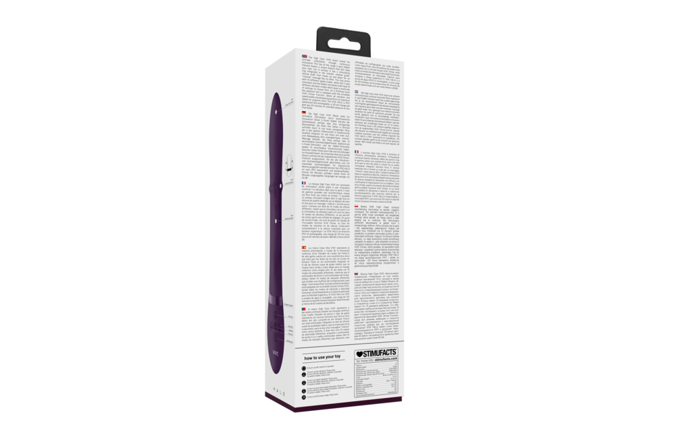 Halo - High End Vibrator – Paars