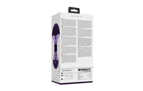 Enoki Luxury Flexible Wand Massager - Purple | VIVE Erotik