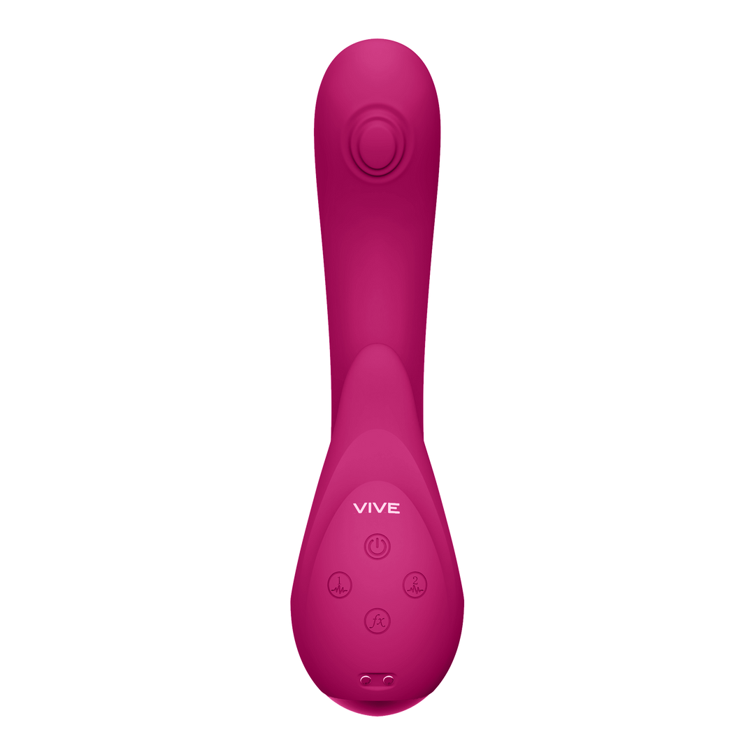 Miki - Pulse Wave Flickering G-Spot Vibrator - Rosa