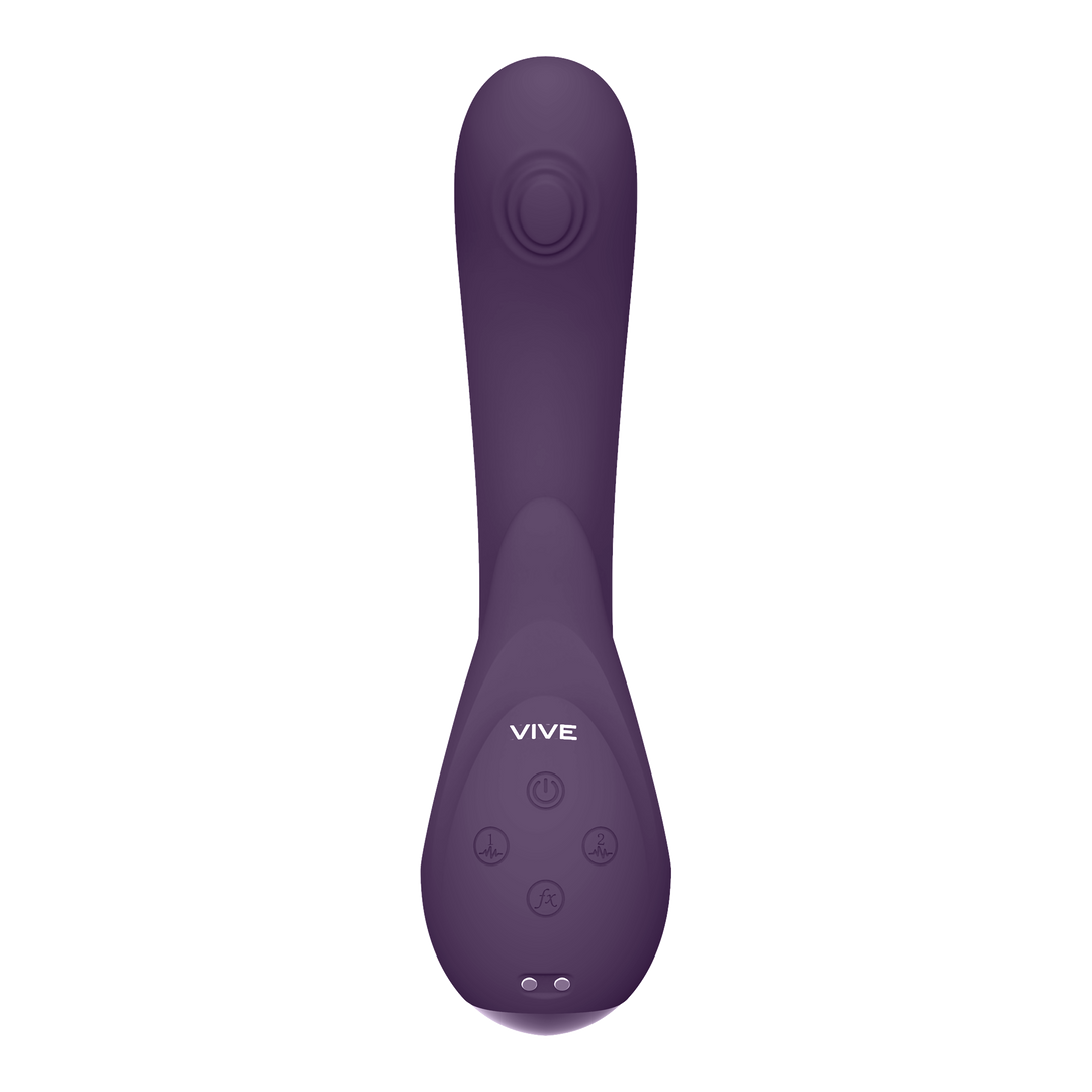 Miki G-Spot Vibrator Purple | Pulse Wave & Flickering Pleasure
