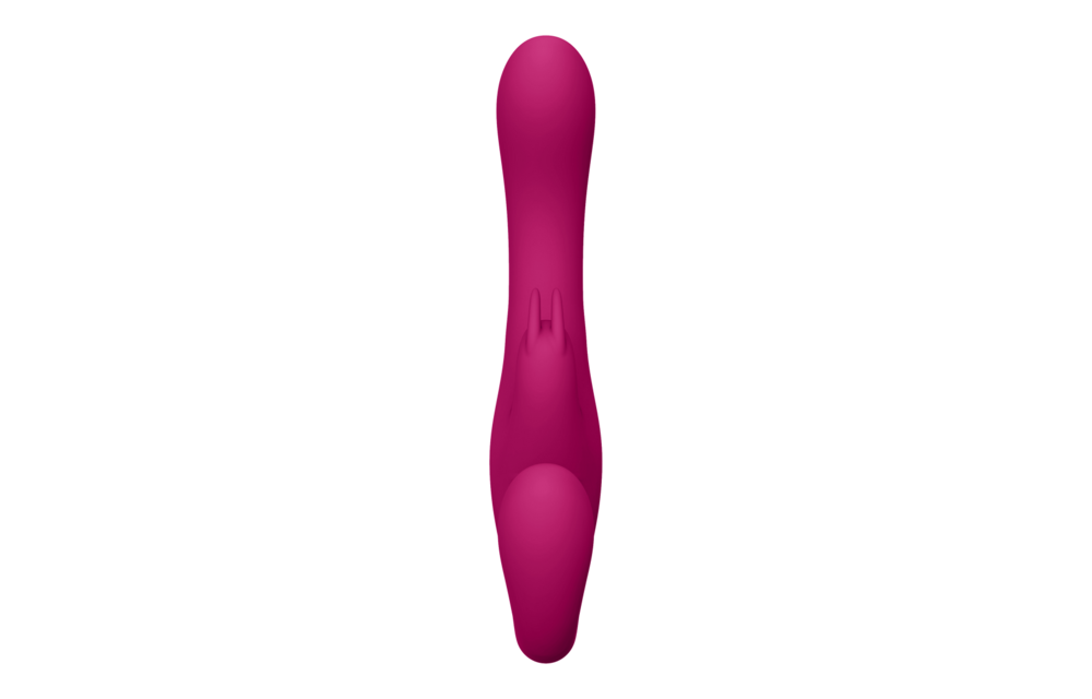 Suki Strapless Strap-on Vibrator Pink – Powerful & Luxurious