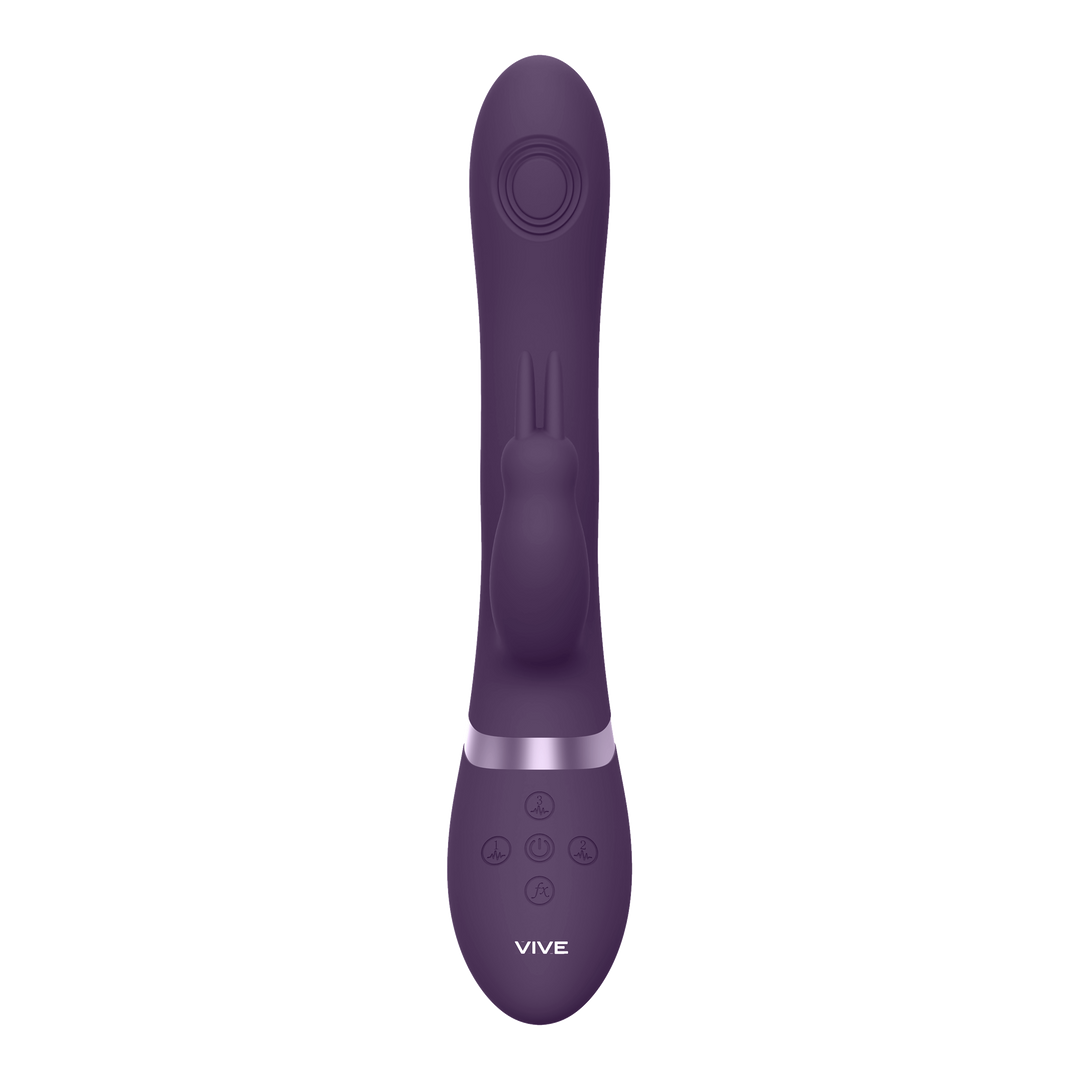 RINI Rabbit Vibrator Lila – 3 Motoren, 1000 Funktionen