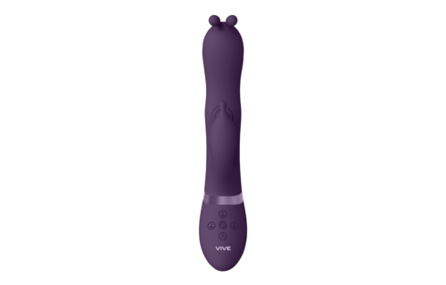 Gada - Vibrerende Bunny met G-Spot Pulsatie – Paars