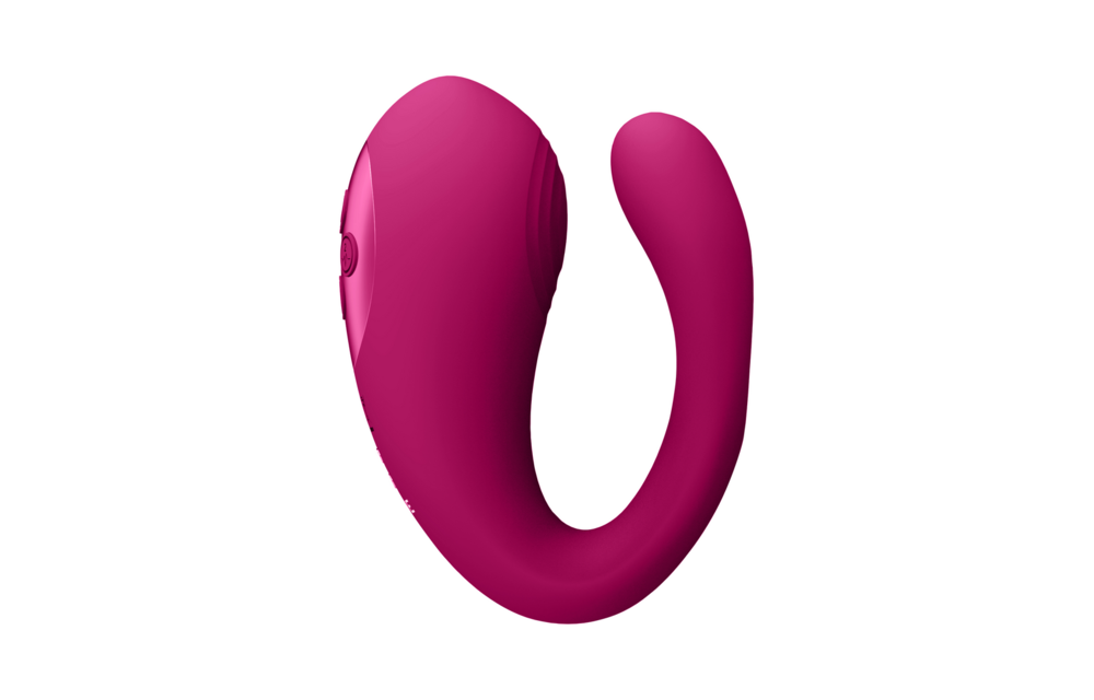 Yoko Triple Action Vibrator mit Klitoris Puls Welle - Rosa