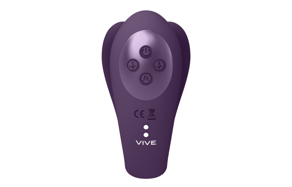 Yoko Triple Action Vibrator mit Klitoris Puls Welle - Lila