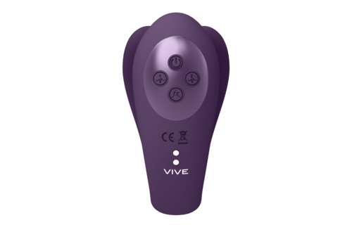 Yoko Triple Action Vibrator mit Klitoris Puls Welle - Lila