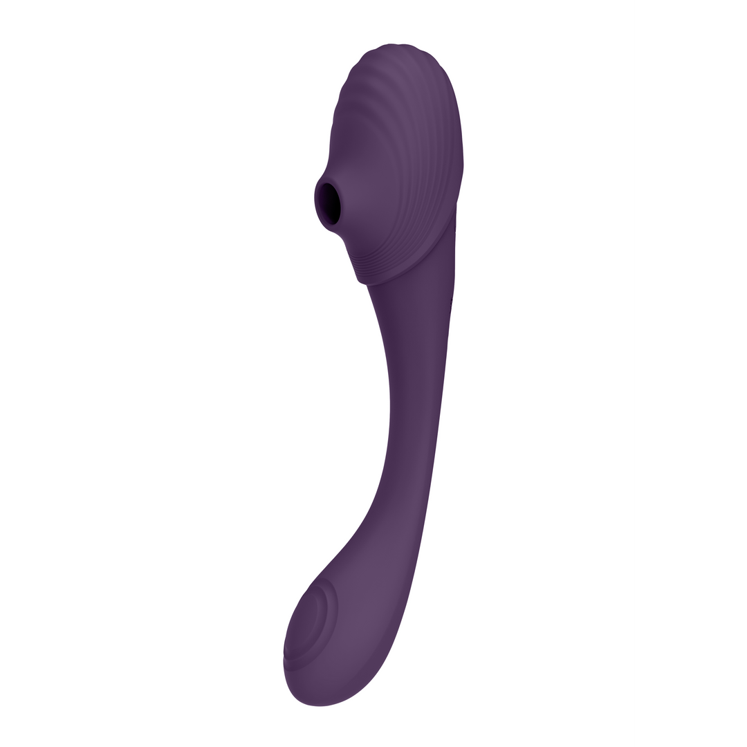 Mirai - Double Ended Pulse Wave Air Wave Bendable Vibrator