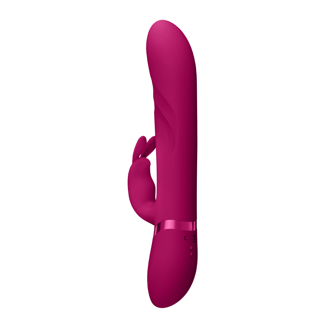 Nari - Vibrerende En Roterende G-spot Vibrator – Roze