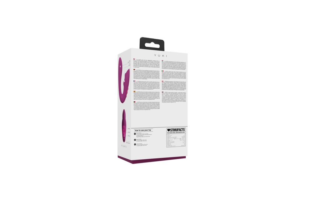 Yuki Dual Motor G-Spot Vibrator Roze – Intense Sensatie
