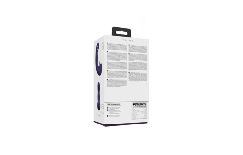 Yumi G-Spot Vibrator Purple - Triple Motor & Tongue Stimulator
