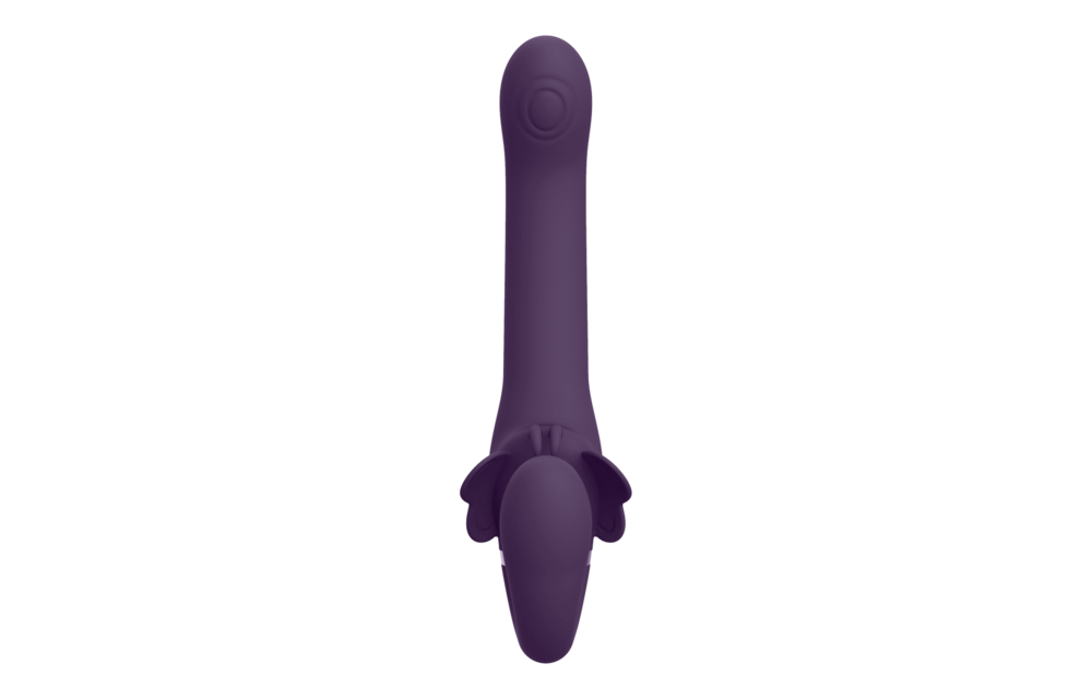 Satu Strapless Strap-on Paars – Pulse-Wave & Vibratie Genot