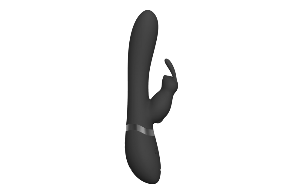 Taka Rabbit Vibrator Zwart – Opblaasbaar & Stijlvol Genot