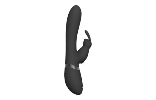 Taka Rabbit Vibrator Schwarz – Aufblasbar & stilvolles Vergnügen