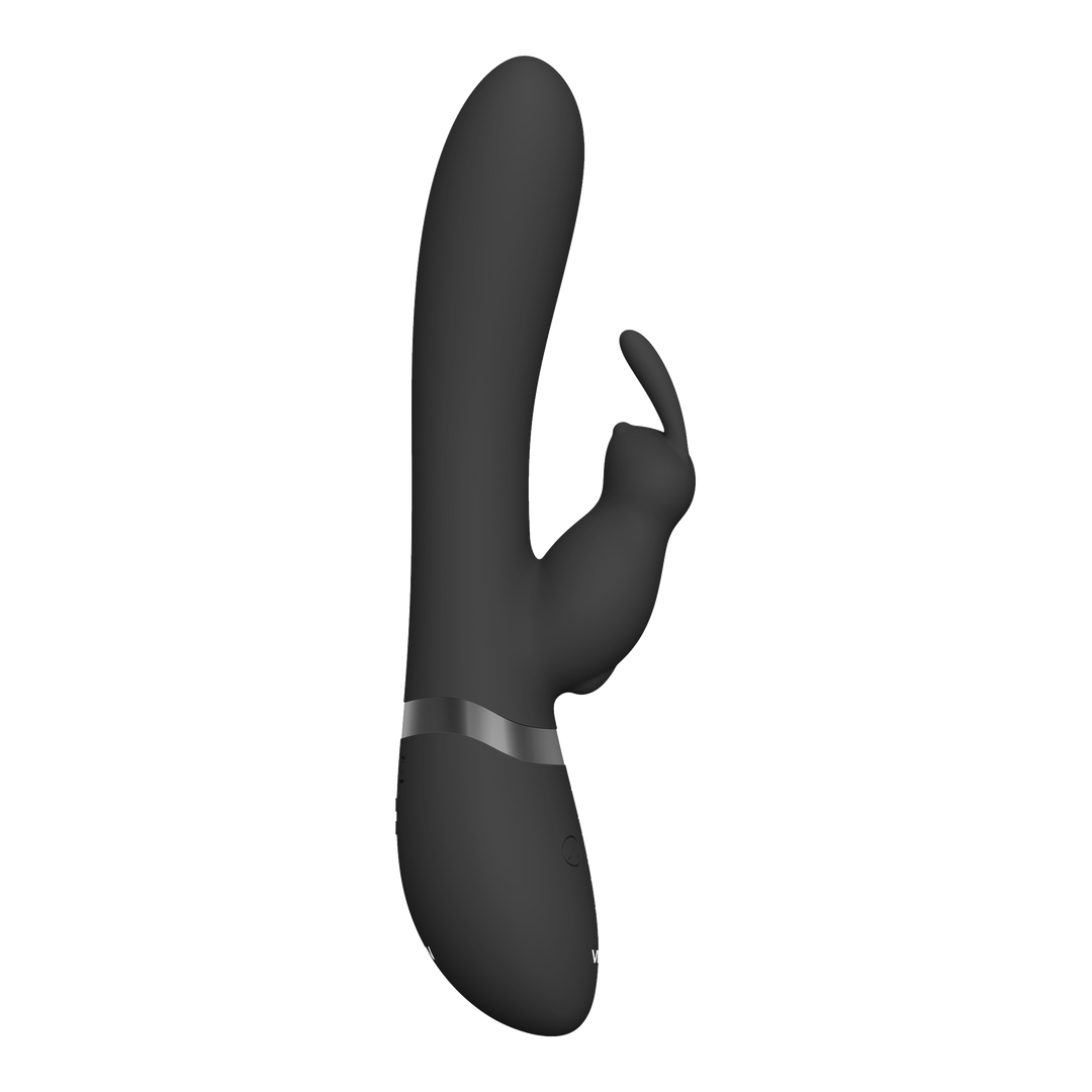Taka Rabbit Vibrator Schwarz – Aufblasbar & stilvolles Vergnügen