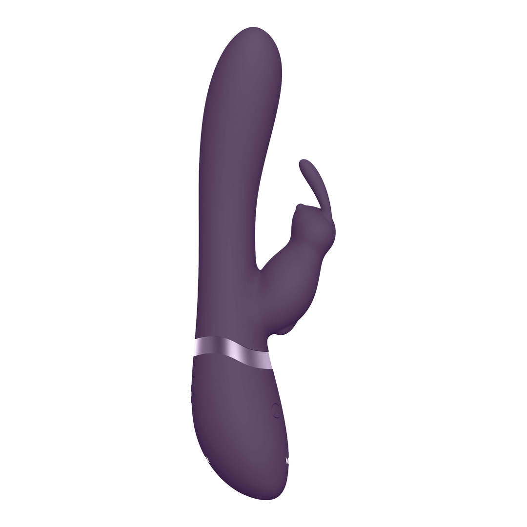 Taka - Inflatable and Vibrating Rabbit Vibrator - Lila