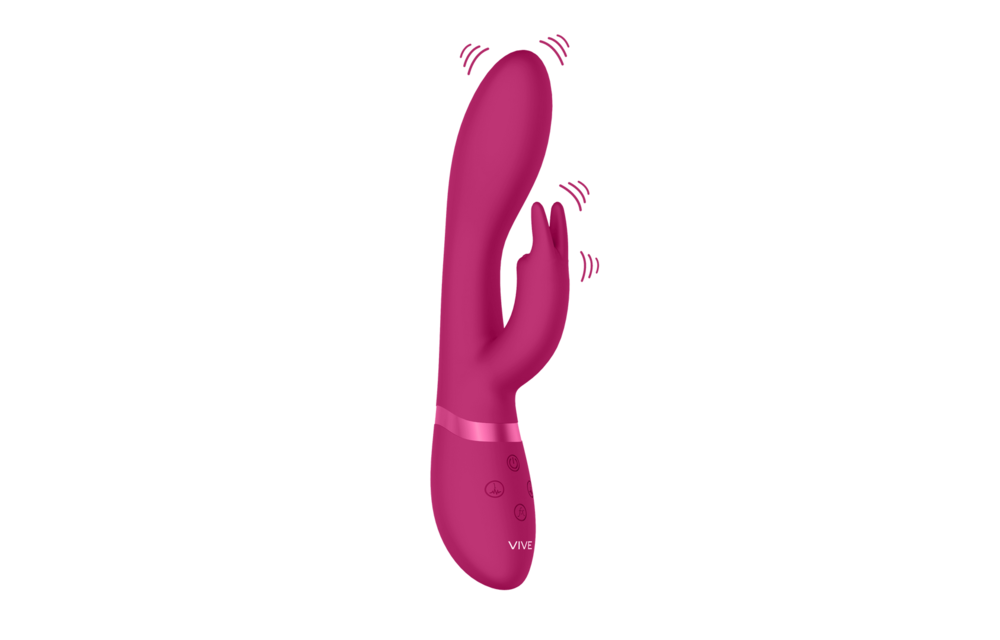 Zosia Classic G-Spot Rabbit – Luxury Silicone Vibrator Pink