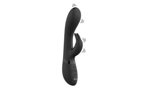 Cato - Pulse G-spot Rabbit - Zwart