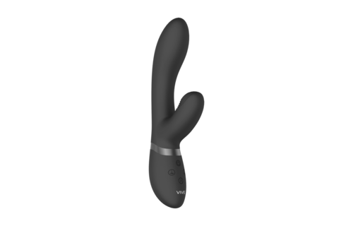 Kyra - Pulse Clitoral Rabbit - Black