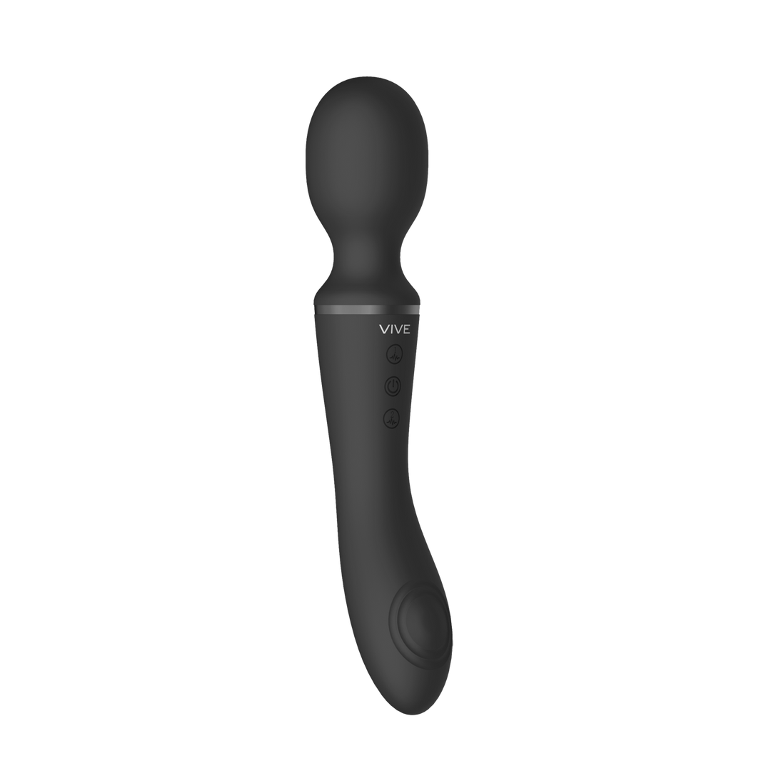 Enora Wand Vibrator Black | 100+ Functions & Waterproof