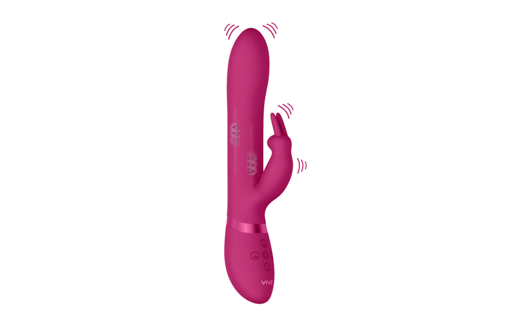 Amoris Stimulierende Perlen Rabbit Pink – Luxuriöses & kraftvolles Vergnügen