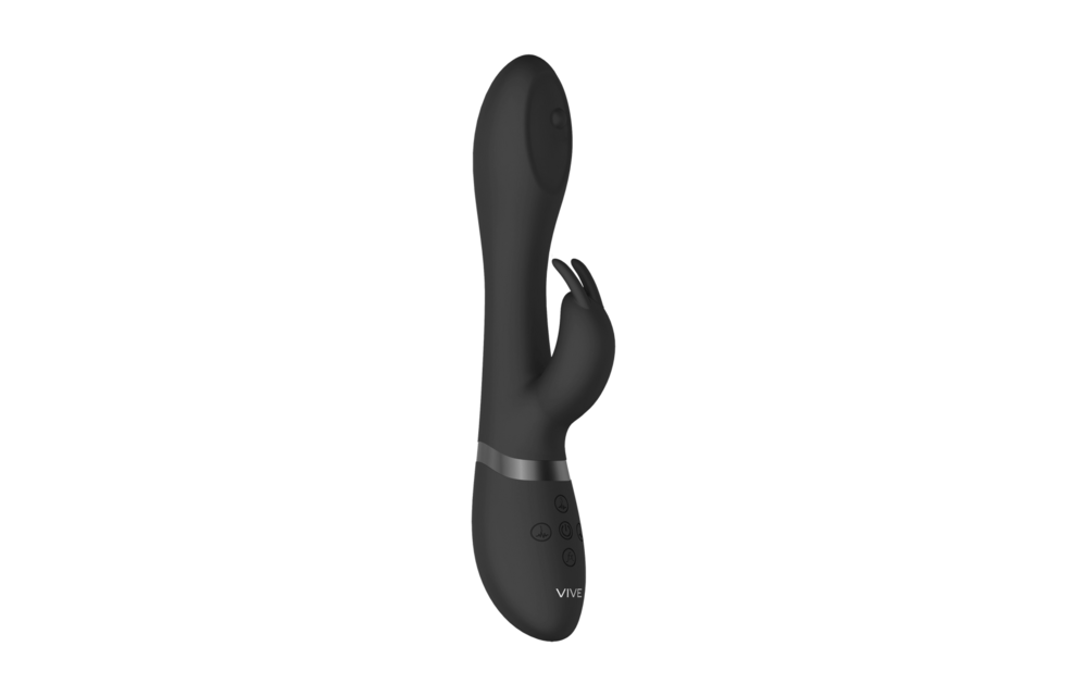 MIRA Spinning G-Spot Rabbit Schwarz | Luxuriöser Rabbit-Vibrator