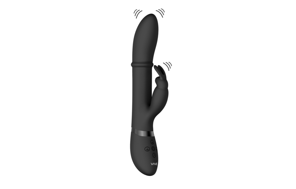 Vive Halo Zwarte High-End Vibrator | Krachtig & Waterdicht
